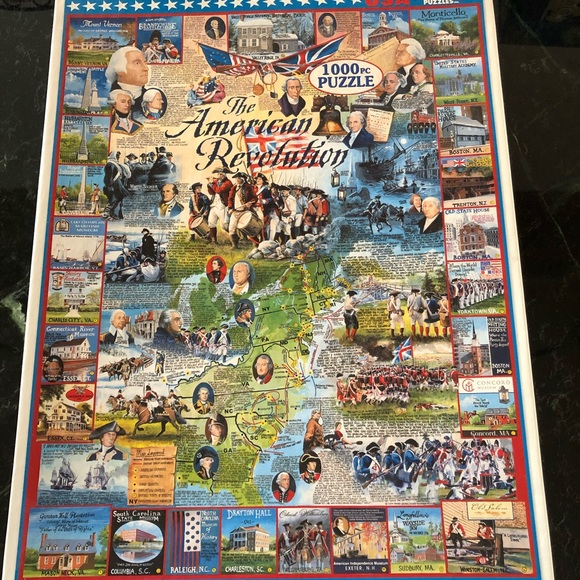 White Mountain Other - White Mountain Puzzles The American Revolution